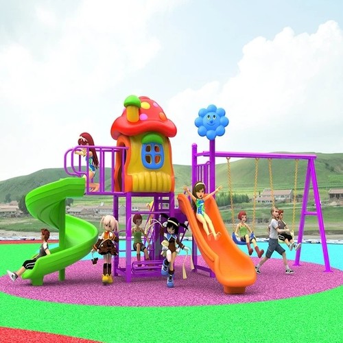 PLAYGROUND SET-ZK08306 - KIDS PLAYGROUND SET SIZE: 500*310*250CM