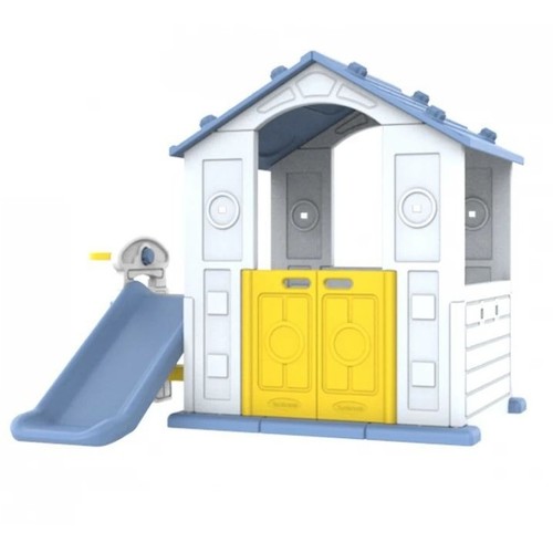 PLAYHOUSE / CHD-511 - TOMO PLAYHOUSE W/ SLIDE SIZE: 109.5 X 58.5 X 128