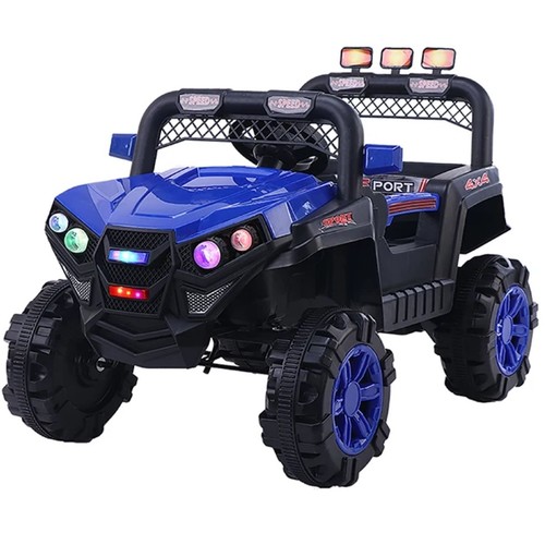 JEEP/JM-2188 - 12V4 BATTERY2*380 MOTORSROCKING,USB SOCKET,LED LIGHT AND MUSIC,2.4G R/C,SUSPENSIONFOR 2+ AGES