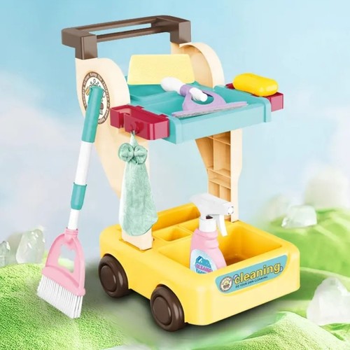 CLEANING PLAYSET-VS2069 - KIDS CLEANING PLAYSET FOR 3+ AGES
