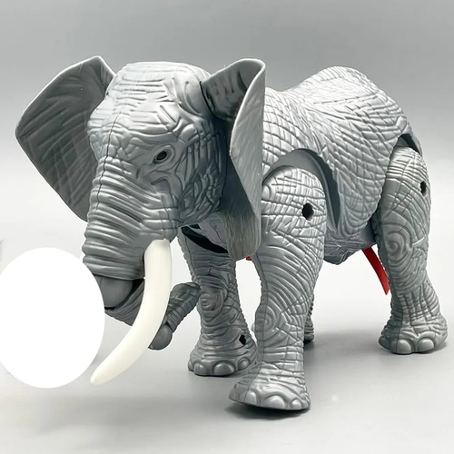 ELEPHANT-VS1499 - Electric Walking Elephant with Sounds | Light and Sound Animal Walking 
Animal with Battery Operated for You Kids (Elephant Big) (Multicolour)
 For 3+ Ages