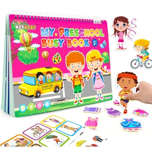 PRE-SCHOOL BUSY BOOK-HK24566