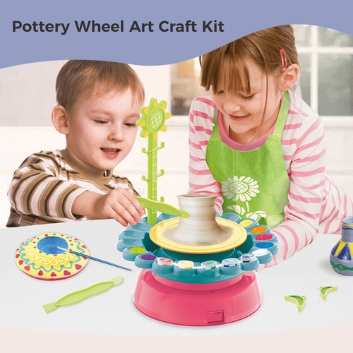 POTTERY MACHINE-VS2329 - SUNFLOWER POTTERY MACHINE FOR 3+ AGES