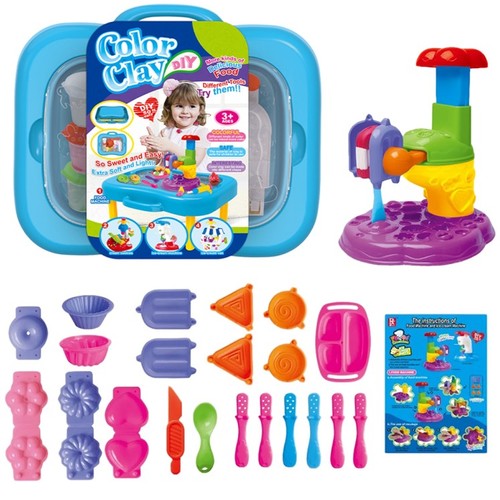 COLOR CLAY-VS2235 - Mega Creative Mass Art Table with Accessories 3+