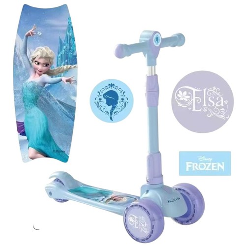 FROZEN SCOOTER-606A - SCOOTER WITH HIGH ADJUSTMENT WITH MUSIC AND LIGHT