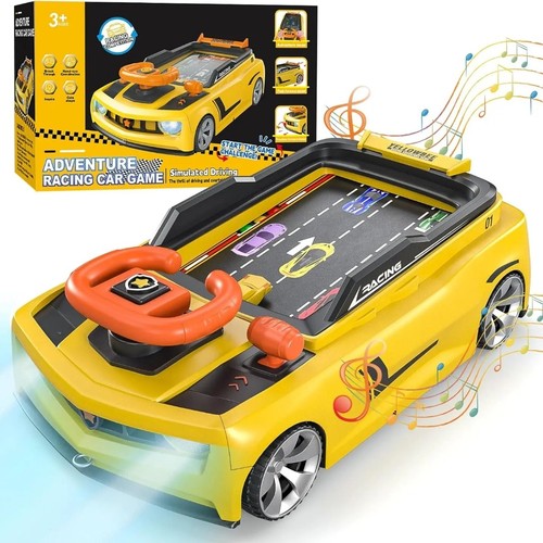 RACING CAR GAME-D21020 - ADVENTURE RACING CAR GAME WITH MHSIC AND LIGHT FOR 3+ AGES