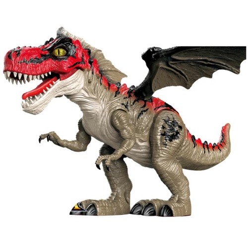 DINOSAUR-VS2180 - Electric Walking Light And Sound Dinosaur(3+)Introducing Electric Walking and Sound Dinosaur. An awe-inspiringthat comes to life with captivating realism. This magnificient creation features the incredible ability to walk, immersing you in the Jurassic era as it moves with lifelike precision. To enchance its authenticity, it boasts mesmerizing light effects that illuminate its eyes, instantly transporting you to a prehistoric world. But that’s not all, prepare to be amazed by the dynamic sound effects that accompany its every move, further enchancing the experience. The roars and footsteps of this dinosaur toy make it feel like a true companion. It’s a toy that sparks imagination and adventure, bringing the thrill of the dinosaur age right into your hands.
It provides endless hours of fun and entertainmentIt is good to improve imagination and creativityPerfect for developing kid’s imagination and manual dexterityIt helps improving motor skills, hand-eye coordination