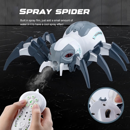 SPIDER-VS0600 - B/O ANKABOT SPRAY WITH LIGHT AND SOUND FOR 8+ AGES