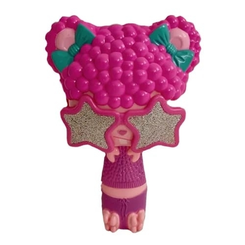 POP POP HAIR/777-12 - a pop brush with spray bottle, a pop roller, and a pop hair pet with extra-long, wearing them in your hair and using them as a pencil topper. Age : +3 years