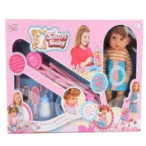 Baby doll set-LD66015F - Baby doll stroller  for 18m+