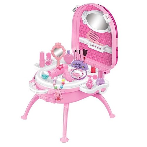 ACCESSORY SET-VS2305 - - Pretend beauty kit. - Smooth and secure edges. - Lightweight and easy to carry. - Suitable age group: 3 years and above.