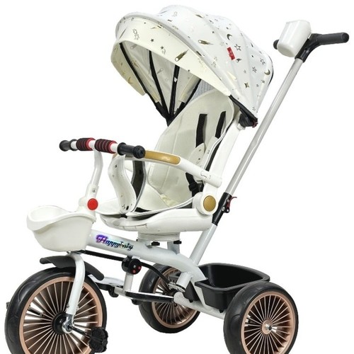 BABY STROLLER/JH-2017 - Front
wheel 11 inches, rear wheel 9 inchesbasket, bell, visor, fenders, protective pad on the steering wheel, container holderPeculiaritiesadjustable seat, steering wheel control, steering wheel adjustment