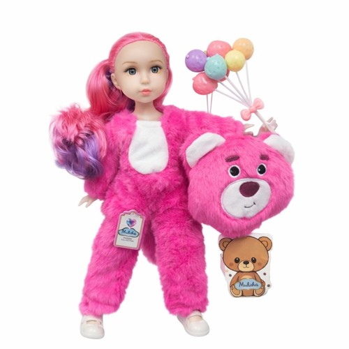 دمية الدب لوتسا - دمية لوتسا بير المفصلية مقاس 12 بوصة مناسبة للأطفال من عمر 3 سنوات فما فوق