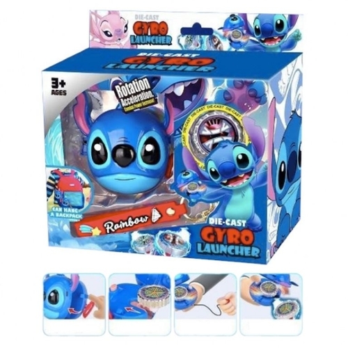 Gyro-VS2645 - Dive into the magical world of Stitch with this top launcher inspired by the famous character! Ideal for children and collectors, this toy combines speed, spinning and fun for exciting duels.