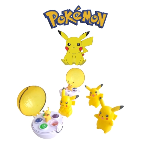 pokemon - VS2500 - Put the ball into the groove. pull back to launch the handle, let go of the handle launch the ball. 3+ages.