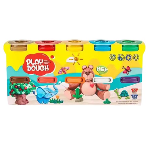 Play dough - 5838-238 - Includes vibrant colored clay meant to encourage creativity and fine motor skills.&nbsp;Recommended for children aged y3 years and older.&nbsp;&nbsp;Designed for molding, shaping, and educational imaginative play.