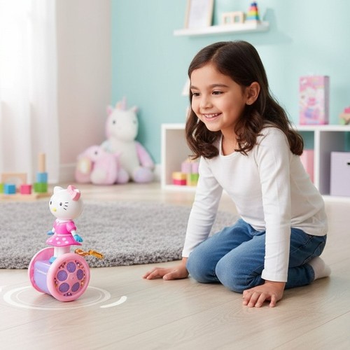 BALANCE CAR-5095B - battery-operated Hello Kitty musical toy, often referred to as a 