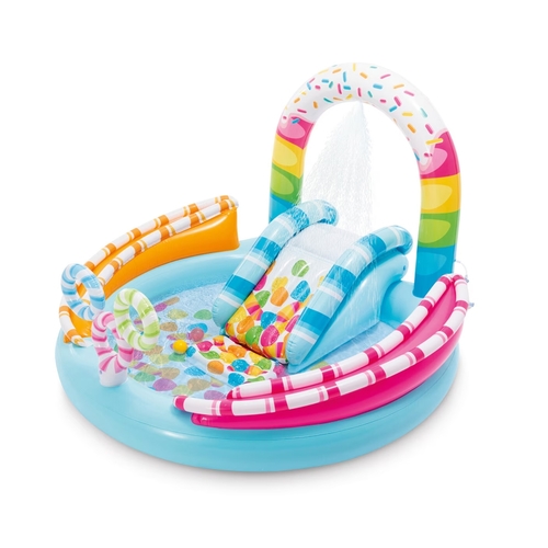 Candy Fun Play Center 57144 - Dimensions: Approximately 295 x 191 x 130 cm (approx. 9'8