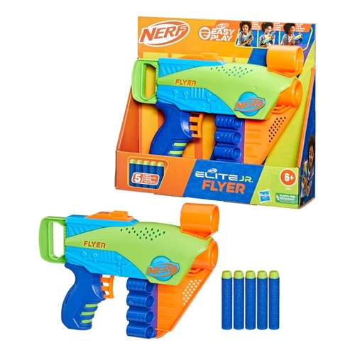 Nerf Elite Junior Flyer Blaster F6751 - This blaster is part of the 