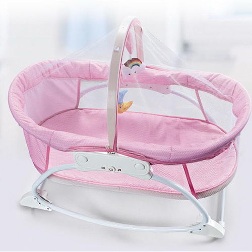 baby bassinet - 6569 (VA254923) - Baby bassinet with automatic swing functions, designed to provide convenience while keeping your little ones in a soothing and healthy sleep mode. The automatic swing feature reduces the need for constant attention, allowing you to save valuable time.suitable for 0-12 months.