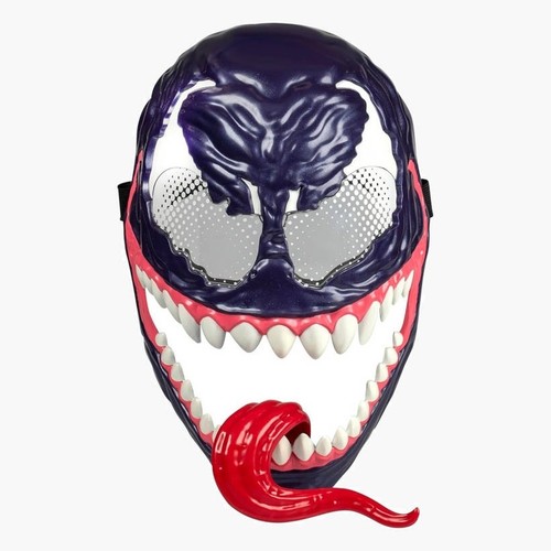 G0729SPD VENOMVERSUS MASK - Embrace the iconic character with this detailed mask, perfect for imaginative play and costume events. This Venom mask features the character\