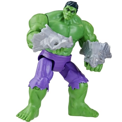 Hulk Action Figure F6594 - Specifications: It is a 4.5-inch tall figure featuring 9 points of articulation, recommended for children aged 4 and up.&nbsp;Features: The set includes 2 detachable dino fist accessories that allow the Hulk figure to 