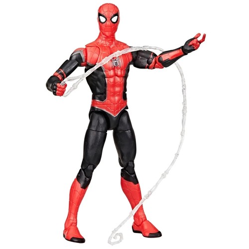 Spider-Man (Upgraded Suit) G606 - Scale: This is a 6-inch (15 cm) scale collectible figure.Included Accessories: The set typically comes with 3 film-inspired accessories, including a pair of alternate web-slinging hands and a web line accessory.