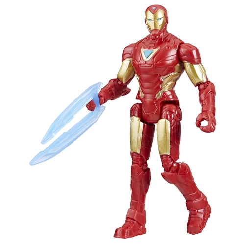 4-inch Iron Man Action Figure F9335 - Scale: 4-inch (approx. 10 cm).Series: Epic Hero Series (2024 Release).Features: Features multiple points of articulation and includes a character-inspired blast accessory.Age Recommendation: For ages 4 and up.