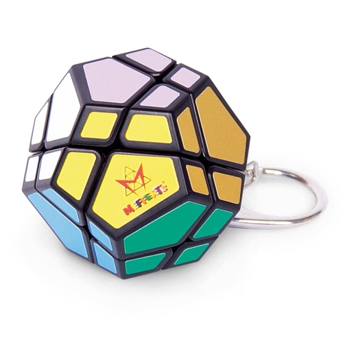 M5048 Mini Skewb KeyChain - Mini Skewb Keychain from Recent Toys. It is a corner-turning polyhedral puzzle, specifically a variation of the Skewb. Suitable for 9year old and above.