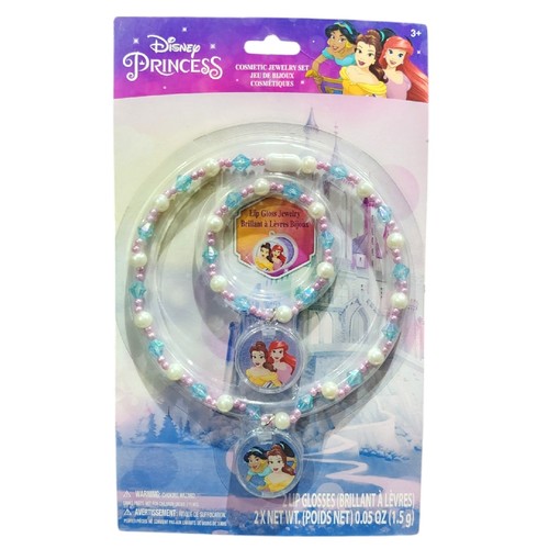 Princess Cosmetic Jewelry Set 61416 - This Disney Princess Cosmetic Jewelry Set is a children\
