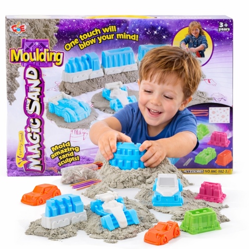 magic sand-882-34 - The key features of Magic Sand 1 kg are its unique texture and properties. Unlike regular sand, Magic Sand is designed to be more cohesive and less prone to crumbling or falling apart. It has a smooth, almost 