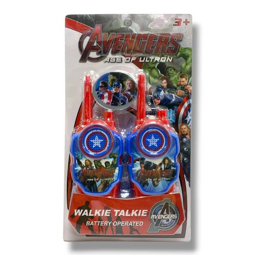 1568-1 Avengers Walkie Talkie - Design:&nbsp;Features a vibrant 