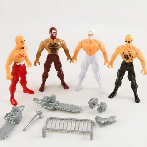 Wrestle Rampage VA280789 - Key Features: Includes a durable plastic construction ring and detailed figures designed to encourage imaginative play for children.&nbsp;Unique Features: The set, sometimes branded as 