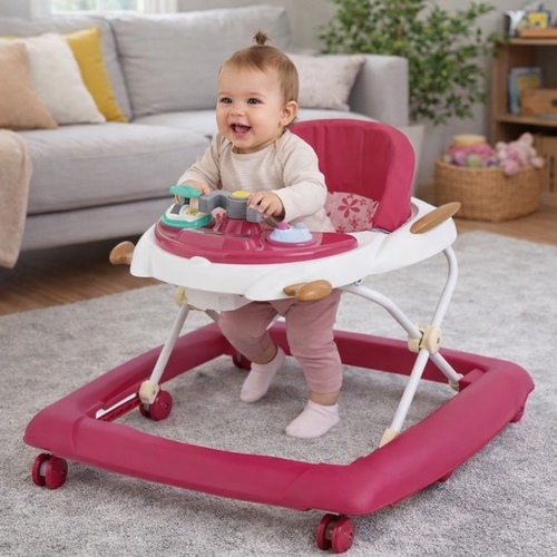 110/BABY WALKER - SPACE SHUTTLE WALKER FOR 6-12 MONTHS