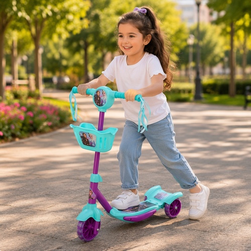 HD-707 FROZEN SCOOTER - Frozen scooter is Suatible for 3yr and above.