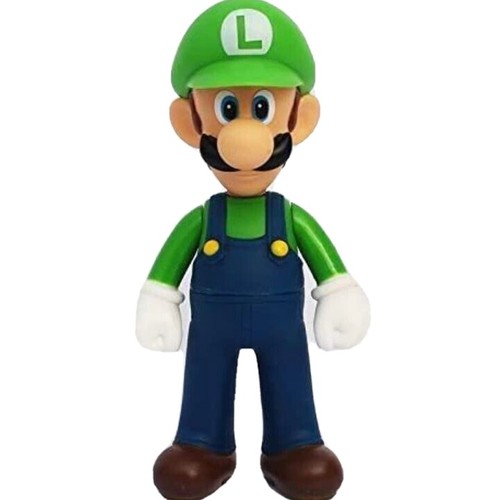 2209-1 Luigi - SUPER Mario is Multi joint mobility styling casually arranged.this toy is the best gift for children 3years old and above.