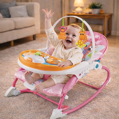 BABY DINING CHAIR- VS0577 - INFANT-TO-TODDLER ROCKER
3 IN 1 DINING CHAIR
FOR 0-36 MONTHS