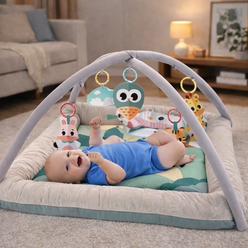BABY PLAYMAT-VS0566 - COMFY DELUX GYM
BABY FITNESS STAND
FOR 0m+