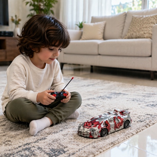 R/C Sports -VS2285 - Simulation model R/C Elegant design of car body, various functions. 3+ages.