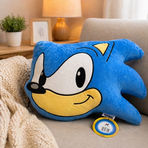 Sonic Pillow 1985 - Soft plush pillow featuring a fun cartoon-inspired design, made from high-quality velvet fabric for maximum comfort and coziness. Perfect for bedrooms, living rooms, or as a decorative piece that adds a playful touch to any space.

Lightweight and comfortable, suitable for both kids and adults for relaxing, sleeping, or decoration.