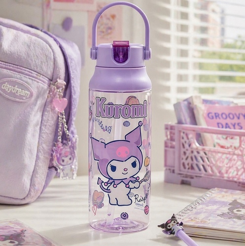 Kuromi Bottel -5143 - Water Bottle Kuromi&nbsp; 780 Ml
