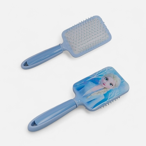2S50775 Frozen Hairbrush - The Special bristle makes this hair brush easy to clean and maintain. Ideal as a gift for your kid for routine use. The Smooth and round edges make it easy to handle and carry even by small kids.