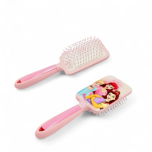 2S50778 Princess Hairbrush - The Special bristle makes this hair brush easy to clean and maintain. Ideal as a gift for your kid for routine use. The Smooth and round edges make it easy to handle and carry even by small kids.
