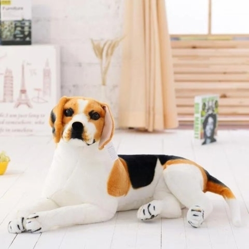 Plushy Dog-VWY1206 - New Design Cute Soft Sitting Plush Toy Dog Real Stuffed Animal Toy for Gifts