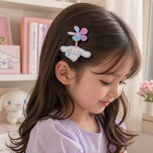 2S50874 Hair Clip - Cinamoroll hair clip Suatible for 3+ages.