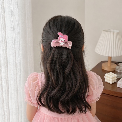 2S50880 My Melody ClawClip - Build your hair accessory my melody&nbsp; with this claww clip to hold your hair in place. The clip is made from high-quality material and give a good finish.