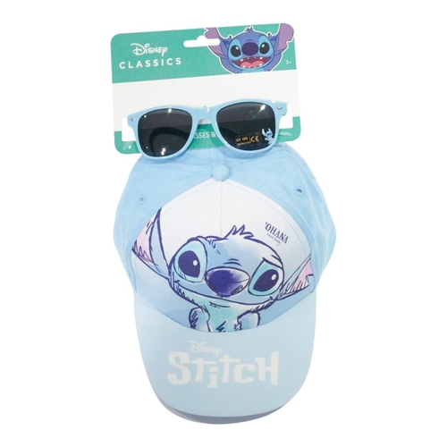 51883 Stitch Cap&Sunglasses - Matching Cap And Sunglasses&nbsp; Complete Stitch Summer Style for your children age 3years old and above.