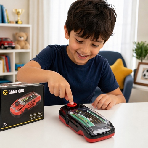 VA290219 Game Car - The fantastic toy wheel comes with left and right , music, horn, sounds of different vehicle to simulate driving. It is attractive for kids to experience thrilling moment of adventure.3+ages.