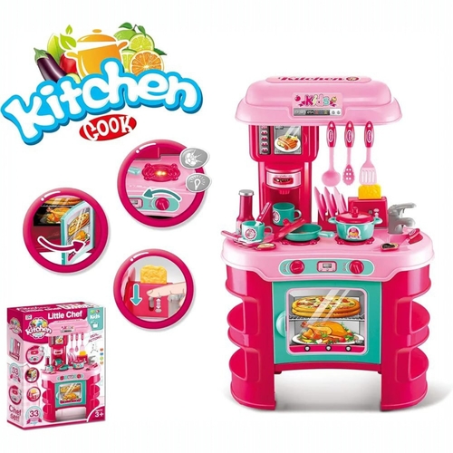 008-908 Kitchen Set - This kitchen set is suitable for children 3years old and above