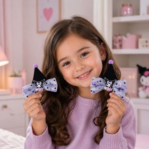 50851 Kuromi Hairclip